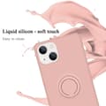 Miniatyrbild 3 av 9: iPhone 14 Skal Fodral Mobilskydd av flexibelt TPU-silikon med ring Skyddsfodral Case Cover