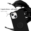 Miniatyrbild 3 av 9: iPhone 14 Skal Fodral Mobilskydd av flexibelt TPU-silikon med ring Skyddsfodral Case Cover