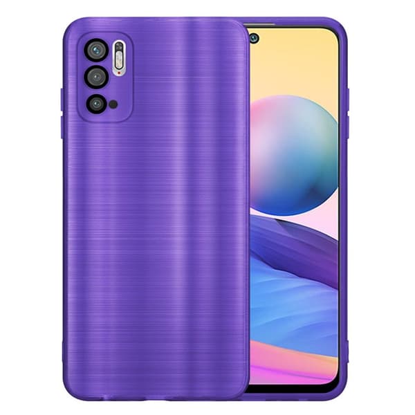 Xiaomi RedMi NOTE 10 5G / POCO M3 PRO 5G Suojakuori Suojakotelo joustavasta TPU-silikonista harjatulla muotoilulla