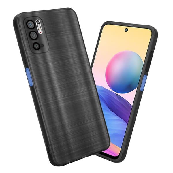Xiaomi RedMi NOTE 10 5G / POCO M3 PRO 5G Suojakuori Suojakotelo joustavasta TPU-silikonista harjatulla muotoilulla