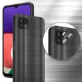 Miniatyrbild 8 av 8: Samsung Galaxy A22 5G Skal Fodral Case Cover Mobilskydd av flexibelt TPU-silikon i borstad design