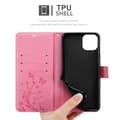 Pikkukuva 6 / 8: iPhone 14 PLUS Suojakotelo Suojakuori Lompakkokotelo Matkapuhelinkotelo Kukat jossa on magneettisuljenta, jalusta-toiminto ja korttipaikat