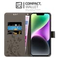 Miniatyrbillede 3 af 8: iPhone 14 PLUS Pungetui Cover Blomster ()
