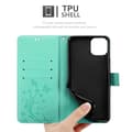 Pikkukuva 6 / 8: iPhone 14 PLUS Suojakotelo Suojakuori Lompakkokotelo Matkapuhelinkotelo Kukat jossa on magneettisuljenta, jalusta-toiminto ja korttipaikat