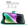 Miniatyrbillede 4 af 8: iPhone 14 PLUS Pungetui Cover Blomster ()