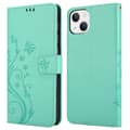 Miniatyrbillede 8 af 8: iPhone 14 PLUS Pungetui Cover Blomster ()