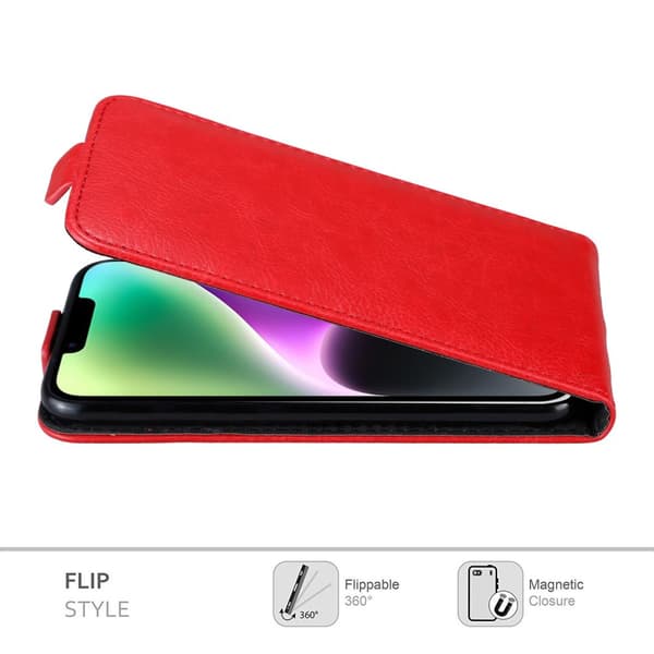 Skyddsfodral för iPhone 14 Fodral Skal i flipdesign med magnetisk stängning Case Cover