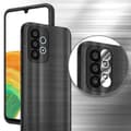 Pikkukuva 7 / 7: Samsung Galaxy A33 5G Suojakuori Suojakotelo joustavasta TPU-silikonista harjatulla muotoilulla