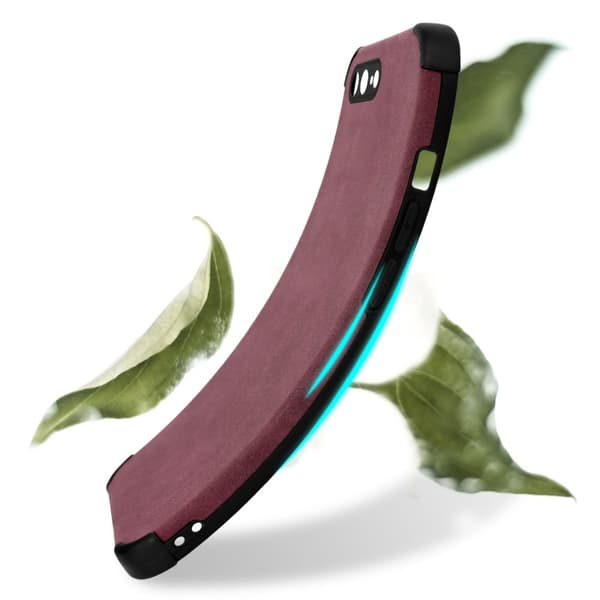 iPhone 7 PLUS / 7S PLUS / 8 PLUS Suojakuori Suojakotelo valmistettu TPU-silikonista jossa on jalo keinotekoinen mokkanahkainen takapuoli