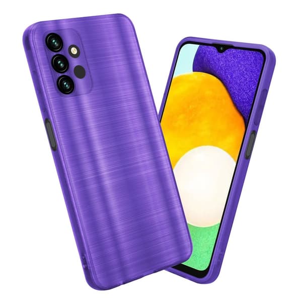 Samsung Galaxy A13 5G Suojakuori Suojakotelo joustavasta TPU-silikonista harjatulla muotoilulla