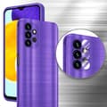 Pikkukuva 7 / 7: Samsung Galaxy A13 5G Suojakuori Suojakotelo joustavasta TPU-silikonista harjatulla muotoilulla