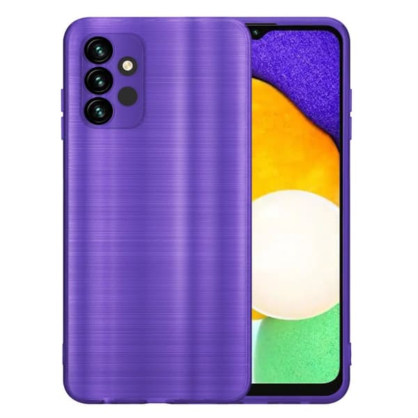 Samsung Galaxy A13 5G Suojakuori Suojakotelo joustavasta TPU-silikonista harjatulla muotoilulla