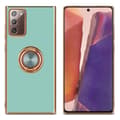 Miniatyrbilde 3 av 8: Deksel til Samsung Galaxy NOTE 20 med ring Etui av fleksibel TPU-silikon, med kamerabeskyttelse magnetisk bilholder