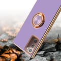Miniatyrbilde 7 av 8: Deksel til Samsung Galaxy NOTE 20 med ring Etui av fleksibel TPU-silikon, med kamerabeskyttelse magnetisk bilholder