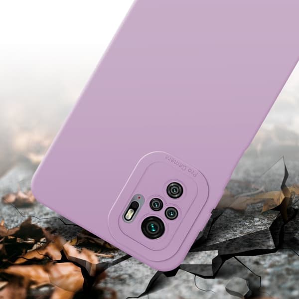 Xiaomi RedMi NOTE 10 4G / RedMi NOTE 11 4G Fodral Skal Case Cover av flexibelt TPU-silikon Bobilskydd