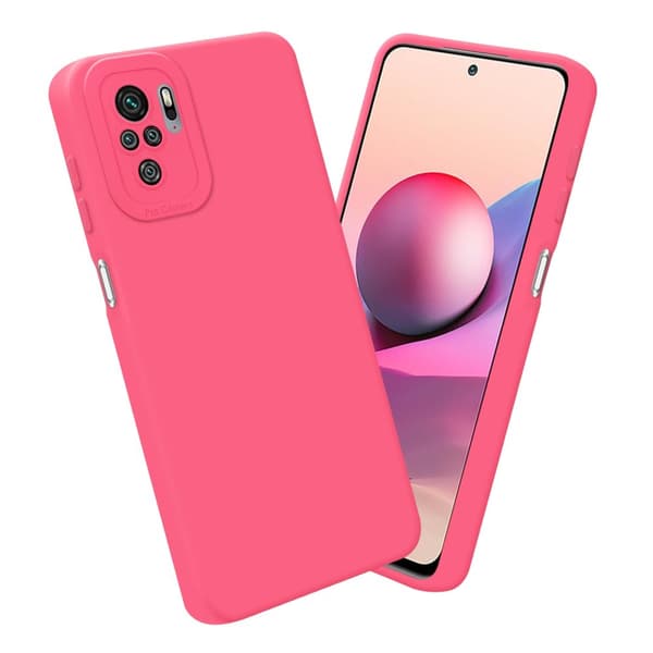 Xiaomi RedMi NOTE 10 4G / RedMi NOTE 11 4G Fodral Skal Case Cover av flexibelt TPU-silikon Bobilskydd