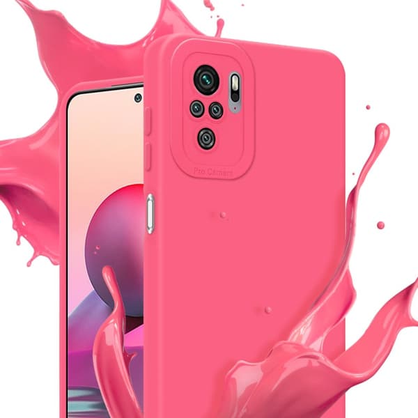 Xiaomi RedMi NOTE 10 4G / RedMi NOTE 11 4G Fodral Skal Case Cover av flexibelt TPU-silikon Bobilskydd