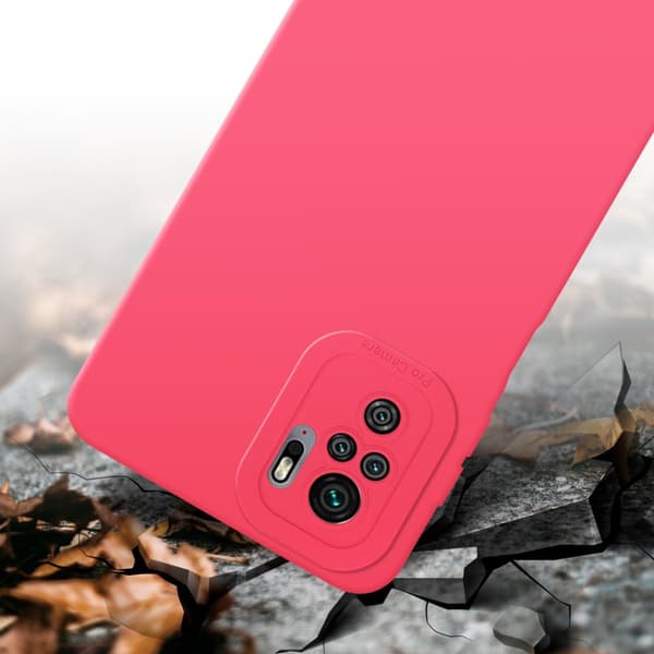 Xiaomi RedMi NOTE 10 4G / RedMi NOTE 11 4G Fodral Skal Case Cover av flexibelt TPU-silikon Bobilskydd