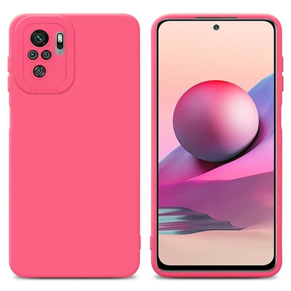 Xiaomi RedMi NOTE 10 4G / RedMi NOTE 11 4G Fodral Skal Case Cover av flexibelt TPU-silikon Bobilskydd