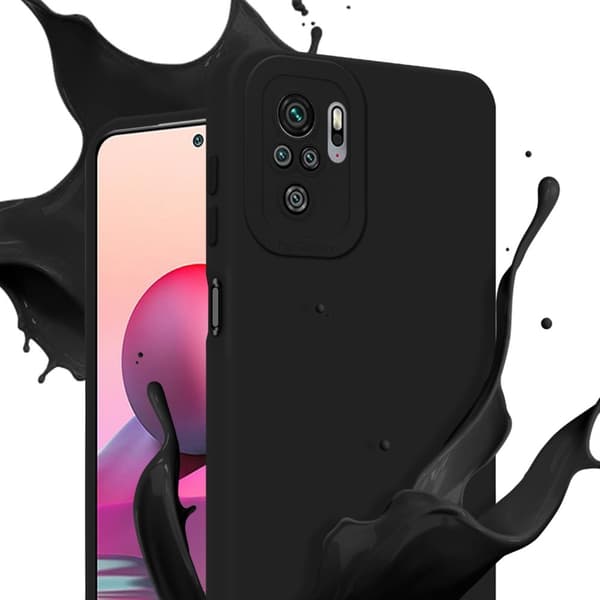 Xiaomi RedMi NOTE 10 4G / RedMi NOTE 11 4G Fodral Skal Case Cover av flexibelt TPU-silikon Bobilskydd
