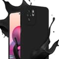 Miniatyrbild 10 av 11: Xiaomi RedMi NOTE 10 4G / RedMi NOTE 11 4G Fodral Skal Case Cover av flexibelt TPU-silikon Bobilskydd