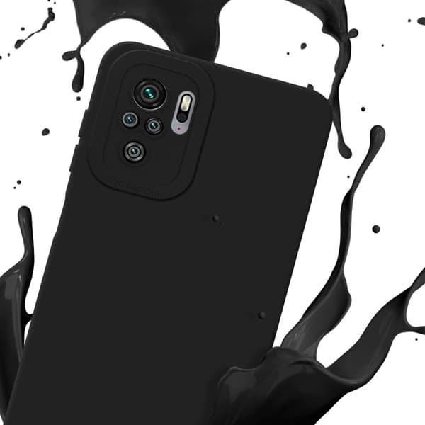 Xiaomi RedMi NOTE 10 4G / RedMi NOTE 11 4G Fodral Skal Case Cover av flexibelt TPU-silikon Bobilskydd
