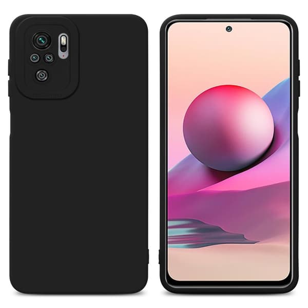 Xiaomi RedMi NOTE 10 4G / RedMi NOTE 11 4G Fodral Skal Case Cover av flexibelt TPU-silikon Bobilskydd