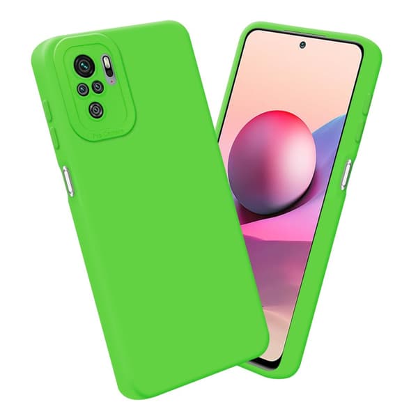 Xiaomi RedMi NOTE 10 4G / RedMi NOTE 11 4G Fodral Skal Case Cover av flexibelt TPU-silikon Bobilskydd