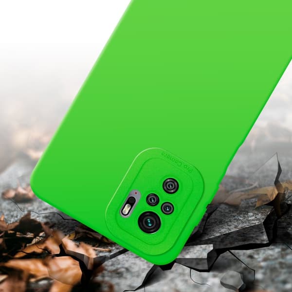Xiaomi RedMi NOTE 10 4G / RedMi NOTE 11 4G Fodral Skal Case Cover av flexibelt TPU-silikon Bobilskydd