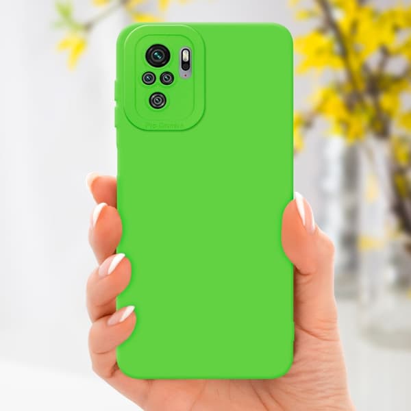 Xiaomi RedMi NOTE 10 4G / RedMi NOTE 11 4G Fodral Skal Case Cover av flexibelt TPU-silikon Bobilskydd