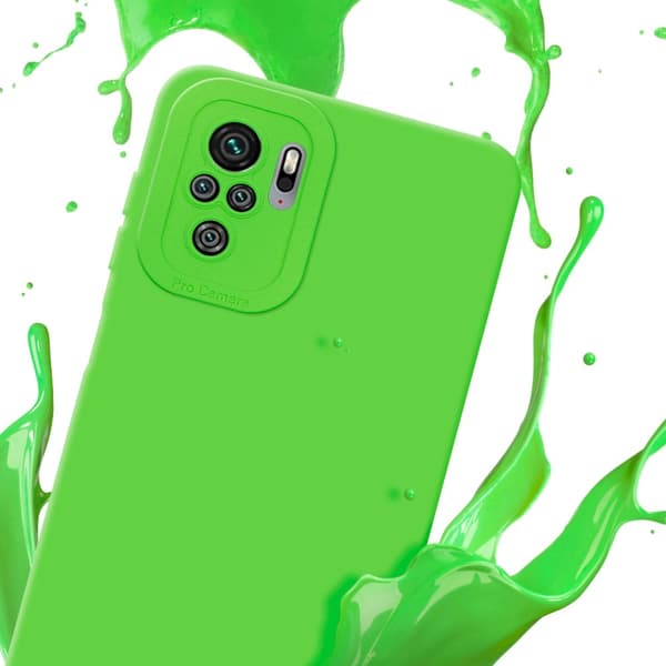 Xiaomi RedMi NOTE 10 4G / RedMi NOTE 11 4G Fodral Skal Case Cover av flexibelt TPU-silikon Bobilskydd