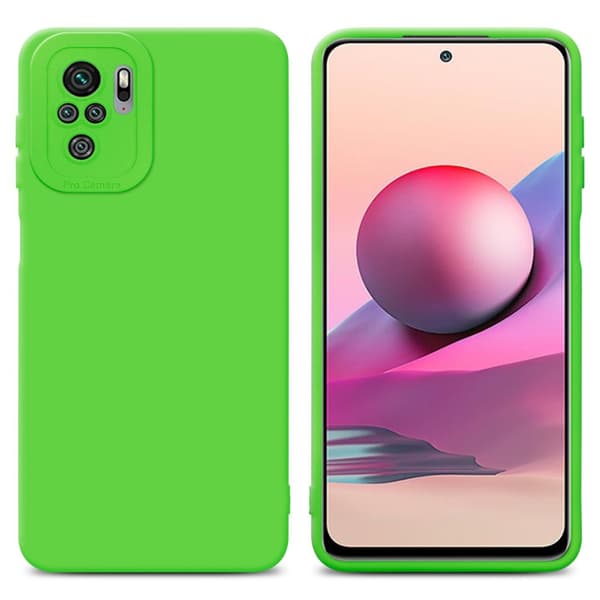 Xiaomi RedMi NOTE 10 4G / RedMi NOTE 11 4G Fodral Skal Case Cover av flexibelt TPU-silikon Bobilskydd