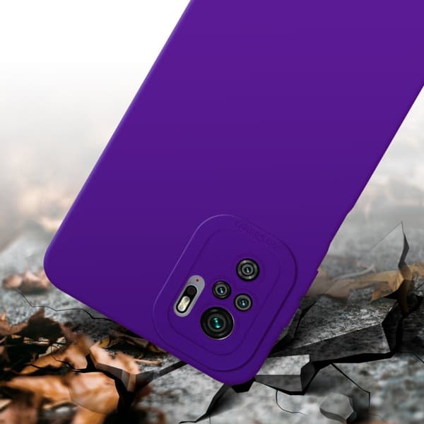 Xiaomi RedMi NOTE 10 4G / RedMi NOTE 11 4G Fodral Skal Case Cover av flexibelt TPU-silikon Bobilskydd