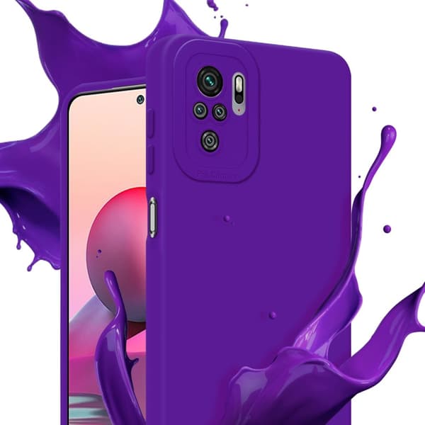 Xiaomi RedMi NOTE 10 4G / RedMi NOTE 11 4G Fodral Skal Case Cover av flexibelt TPU-silikon Bobilskydd