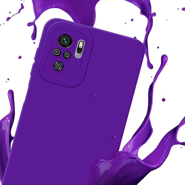 Xiaomi RedMi NOTE 10 4G / RedMi NOTE 11 4G Fodral Skal Case Cover av flexibelt TPU-silikon Bobilskydd