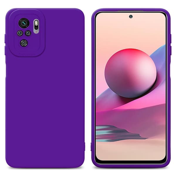 Xiaomi RedMi NOTE 10 4G / RedMi NOTE 11 4G Fodral Skal Case Cover av flexibelt TPU-silikon Bobilskydd