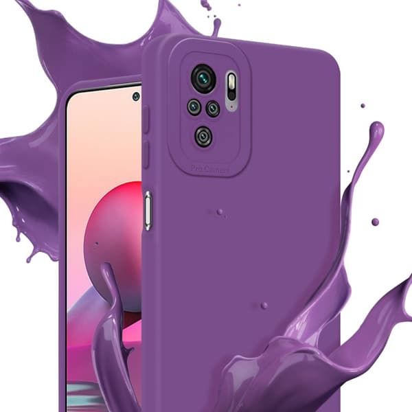 Xiaomi RedMi NOTE 10 4G / RedMi NOTE 11 4G Fodral Skal Case Cover av flexibelt TPU-silikon Bobilskydd