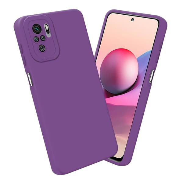 Xiaomi RedMi NOTE 10 4G / RedMi NOTE 11 4G Fodral Skal Case Cover av flexibelt TPU-silikon Bobilskydd