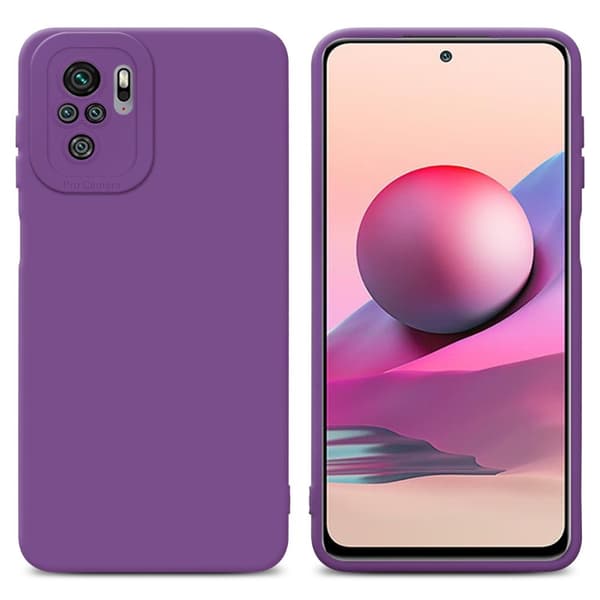Xiaomi RedMi NOTE 10 4G / RedMi NOTE 11 4G Fodral Skal Case Cover av flexibelt TPU-silikon Bobilskydd
