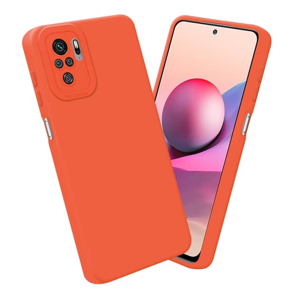 Xiaomi RedMi NOTE 10 4G / RedMi NOTE 11 4G Fodral Skal Case Cover av flexibelt TPU-silikon Bobilskydd