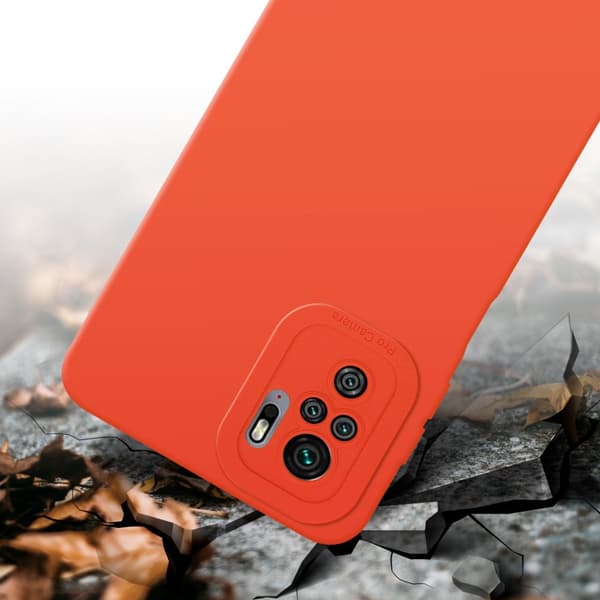 Xiaomi RedMi NOTE 10 4G / RedMi NOTE 11 4G Fodral Skal Case Cover av flexibelt TPU-silikon Bobilskydd