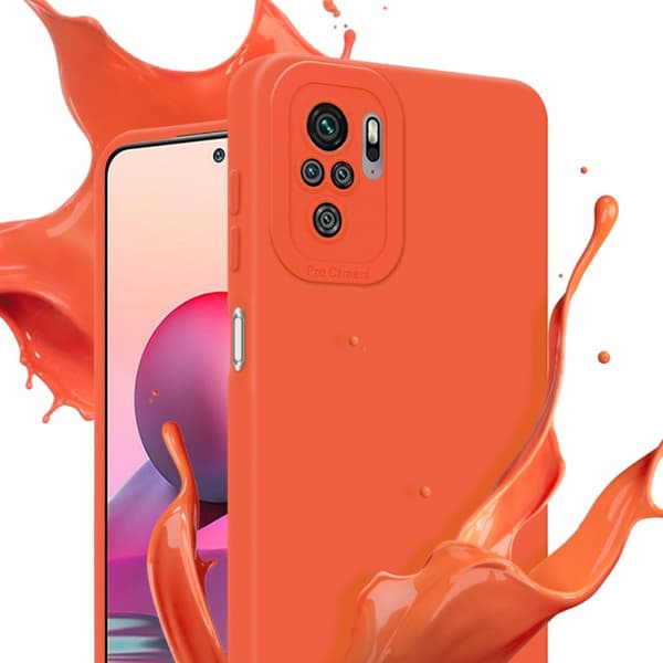 Xiaomi RedMi NOTE 10 4G / RedMi NOTE 11 4G Fodral Skal Case Cover av flexibelt TPU-silikon Bobilskydd