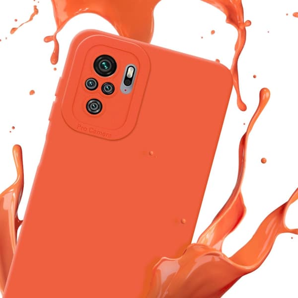 Xiaomi RedMi NOTE 10 4G / RedMi NOTE 11 4G Fodral Skal Case Cover av flexibelt TPU-silikon Bobilskydd