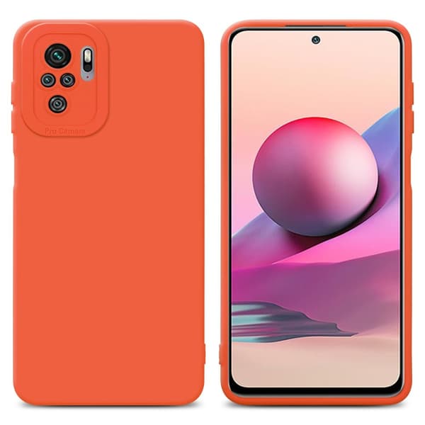 Xiaomi RedMi NOTE 10 4G / RedMi NOTE 11 4G Fodral Skal Case Cover av flexibelt TPU-silikon Bobilskydd