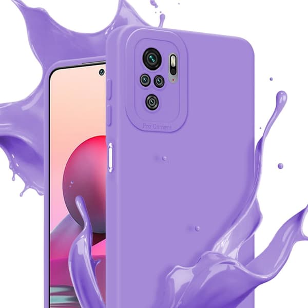 Xiaomi RedMi NOTE 10 4G / RedMi NOTE 11 4G Fodral Skal Case Cover av flexibelt TPU-silikon Bobilskydd