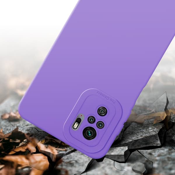 Xiaomi RedMi NOTE 10 4G / RedMi NOTE 11 4G Fodral Skal Case Cover av flexibelt TPU-silikon Bobilskydd