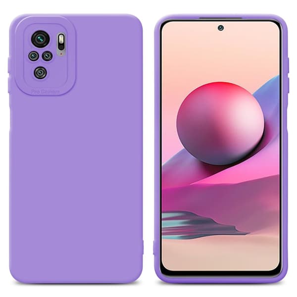 Xiaomi RedMi NOTE 10 4G / RedMi NOTE 11 4G Fodral Skal Case Cover av flexibelt TPU-silikon Bobilskydd