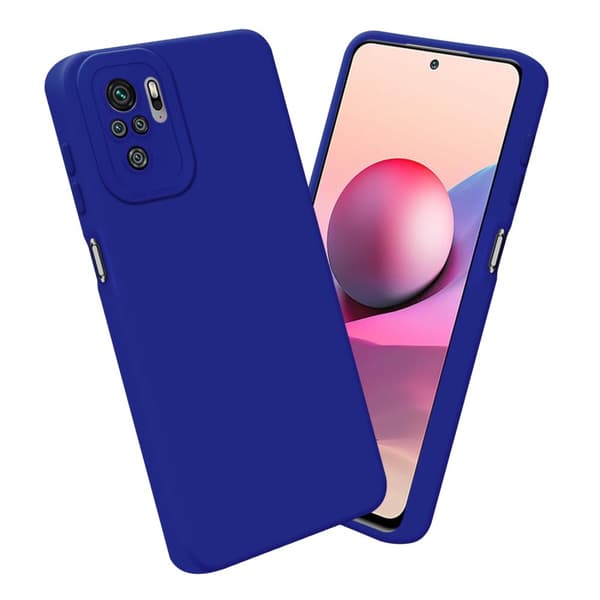 Xiaomi RedMi NOTE 10 4G / RedMi NOTE 11 4G Fodral Skal Case Cover av flexibelt TPU-silikon Bobilskydd