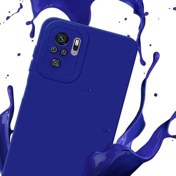 Xiaomi RedMi NOTE 10 4G / RedMi NOTE 11 4G Fodral Skal Case Cover av flexibelt TPU-silikon Bobilskydd