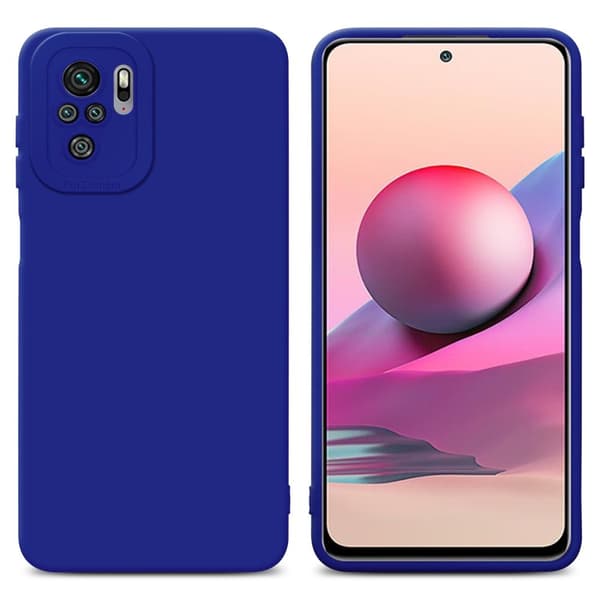 Xiaomi RedMi NOTE 10 4G / RedMi NOTE 11 4G Fodral Skal Case Cover av flexibelt TPU-silikon Bobilskydd
